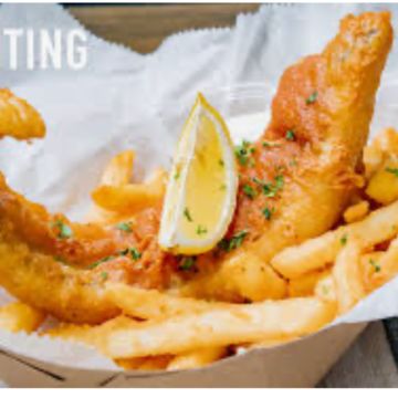 CRISPY WHITING FISH AND CHIPS 