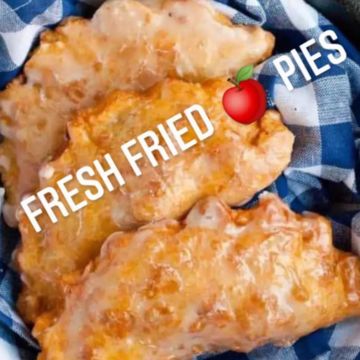 FRESH FRIED APPLE PIES