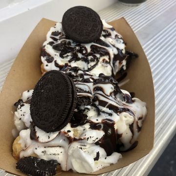 Cookies and Cream Funnel Cake 