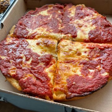 Whole Pesto and tomato pizza (12”; 24 hour preorder only)