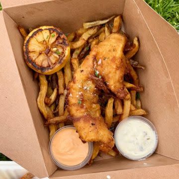 Beer Battered Fish & Chips