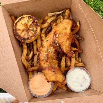Beer Battered Fish & Chips