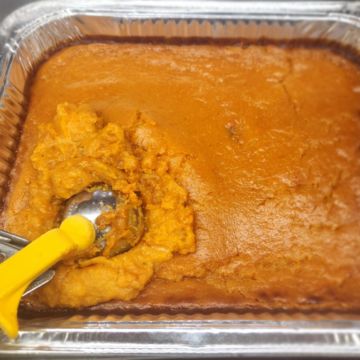 Delicious southern sweet potato soufflé