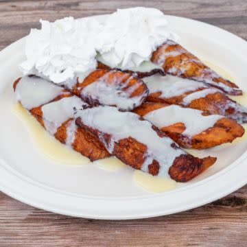 Fried plantain plate
