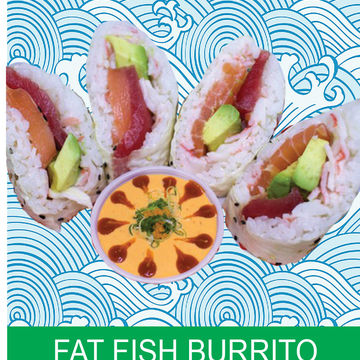Fat Fish Burrito 
