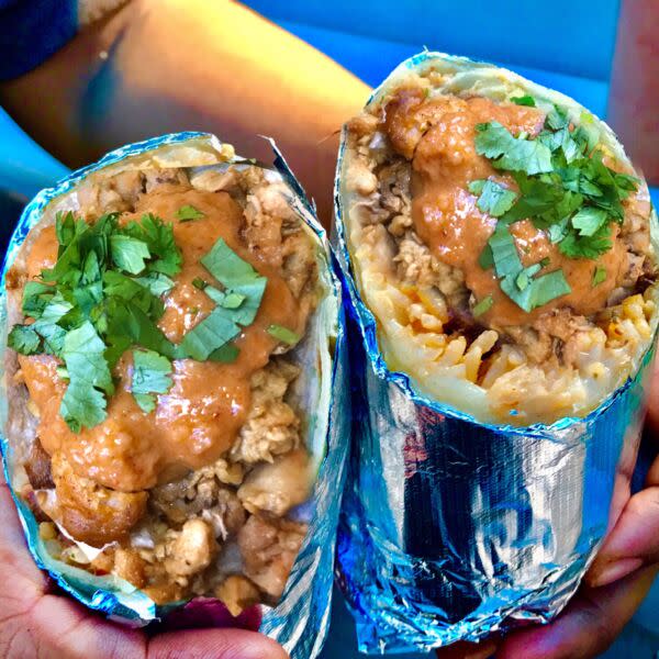 Thai-Mex Burrito