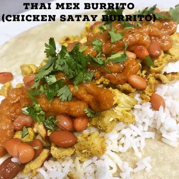 Thai-Mex Burrito 