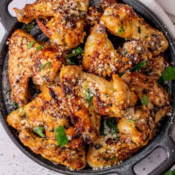 6 pc Garlic Parmesan Wings