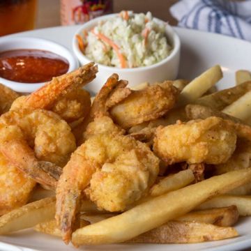 Fried shrimp W Fries 