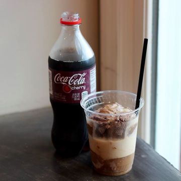 Chocolate Cherry Float