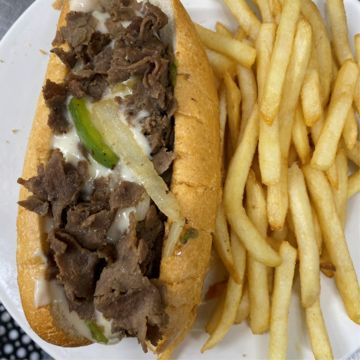 Philly Cheesteak Plate