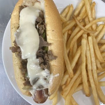Philly Dog Plate