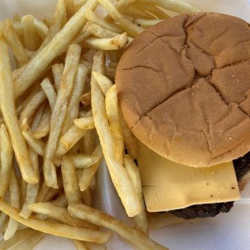 Cheeseburger Plate