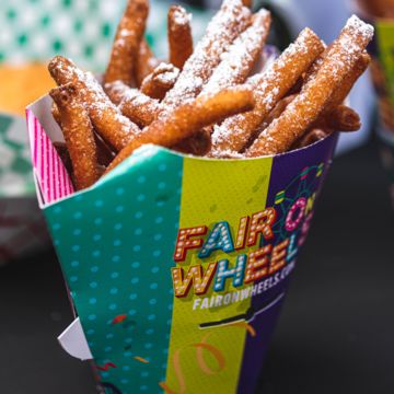 Brownie/churro/funnel cake