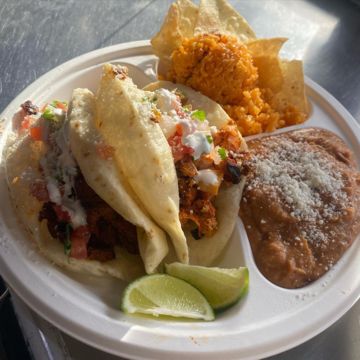 2 Puffy Tacos Plate 