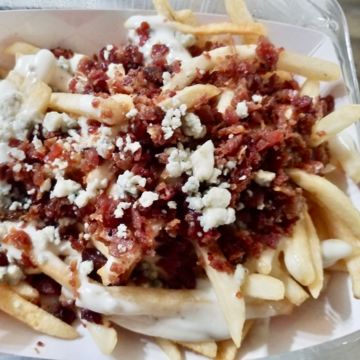 Blue Cheese Bacon Fries 