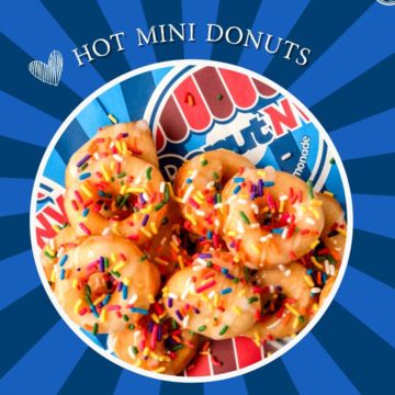 Small Bag of Donuts-Rainbow Sprinkles
