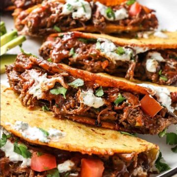All Eyes On Me #1996 (Smoked BBQ Brisket Taco)