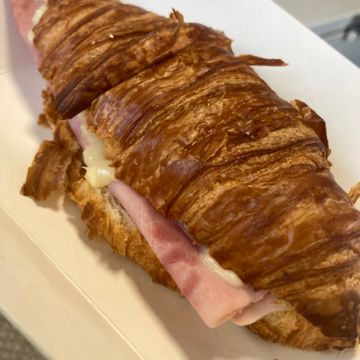 Ham & Cheese Croissant Sandwich