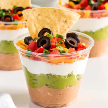 7 Layers Dip Cup
