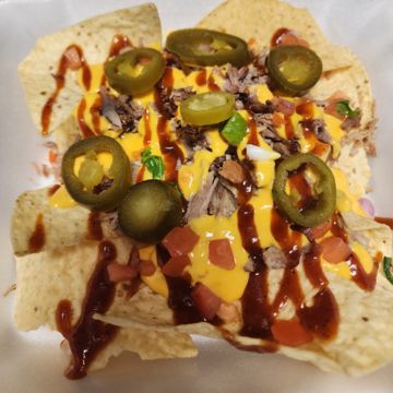 BBQ Loaded Nachos 