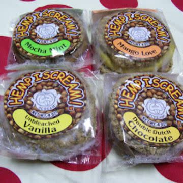 Hemp Ice Cream Sandwiches