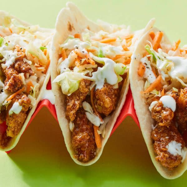 Chicks in a Blanket (Soft Chicken Tacos)
