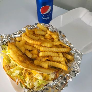 Turkey Barbecue Taco Grande  