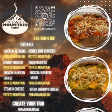 Best Food Trucks | Potato mountain llc - menu