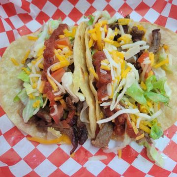 Steak Tacos Plate