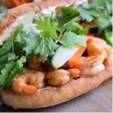 Saucy Shrimp Banh Mi