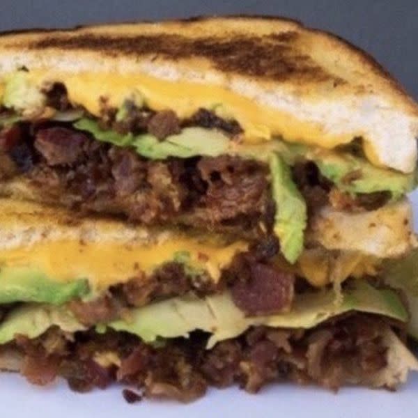 Spicy Bacon & Avocado Grilled Cheese
