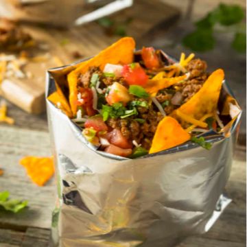 Gyro walking nachos