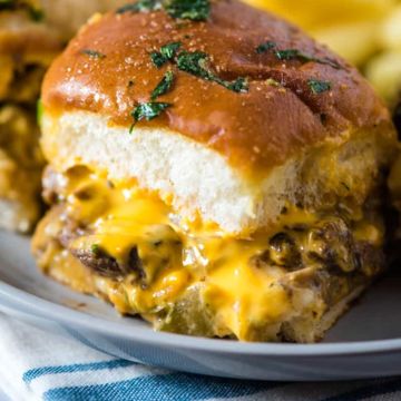 New york / Alabama style Chop cheese -  Scrambled Burger