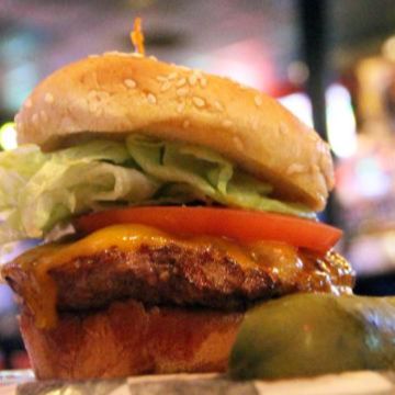 Jack Daniel's salmonburger