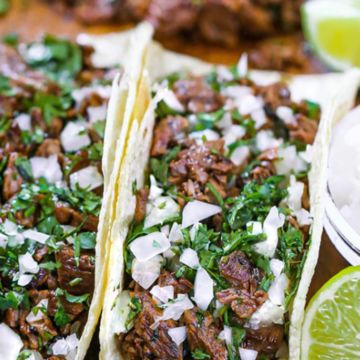 2 Brisket street tacos