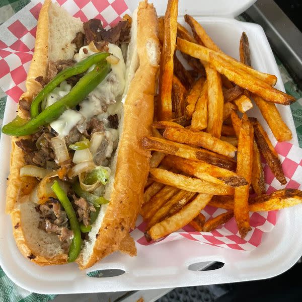 Philly Cheesesteak Platter 