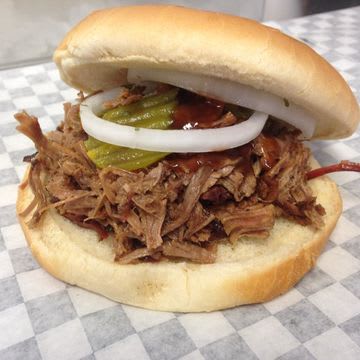 Chopped Brisket Sandwich