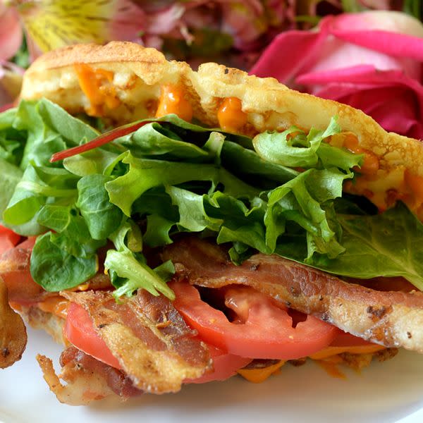 BLT Waffle Sandwich