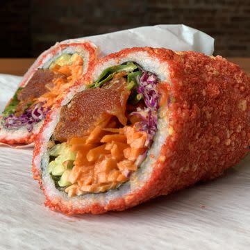 Flamin’ Spicy Tuna Burrito 