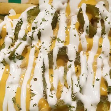 Fiesta Chicken Cheese Fries