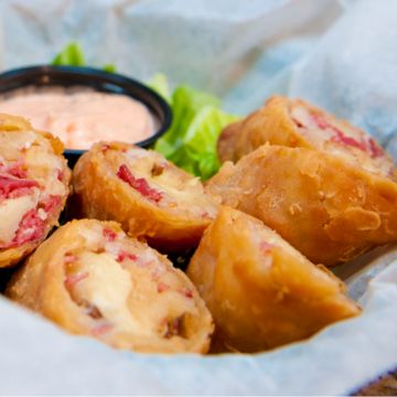 Reuben Egg Roll