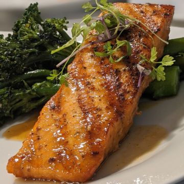 Glazed Salmon