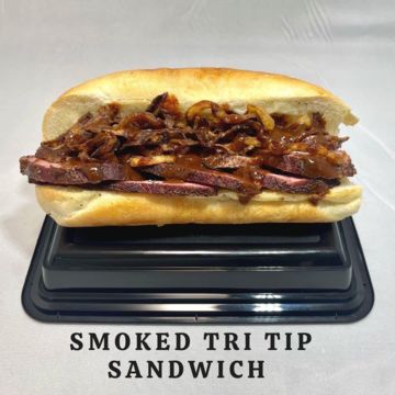 Smoked Tri Tip Sandwich