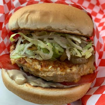 Bender’s Spicy Chicken Burger 