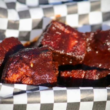 Smoked Pork Belly Bites