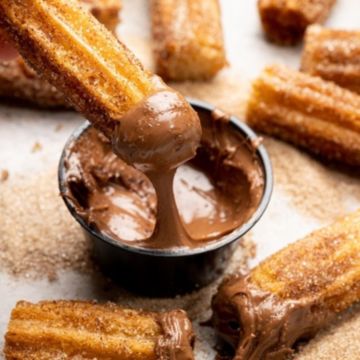 Churros w/ Nutella 