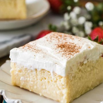 Tres leches cake