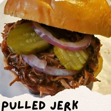 Pulled Jerk sandwich 
