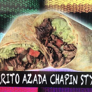 Burrito Azada Chapin Style